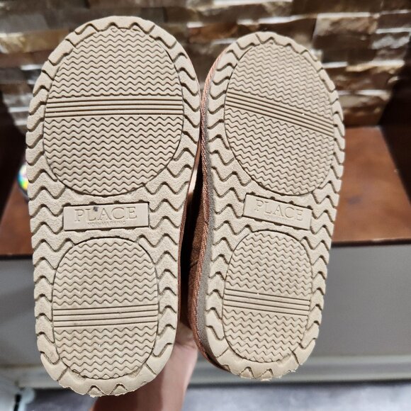 Buckle Fauz Suede Boots in Brown/ Tan Size 8 - Picture 2 of 5